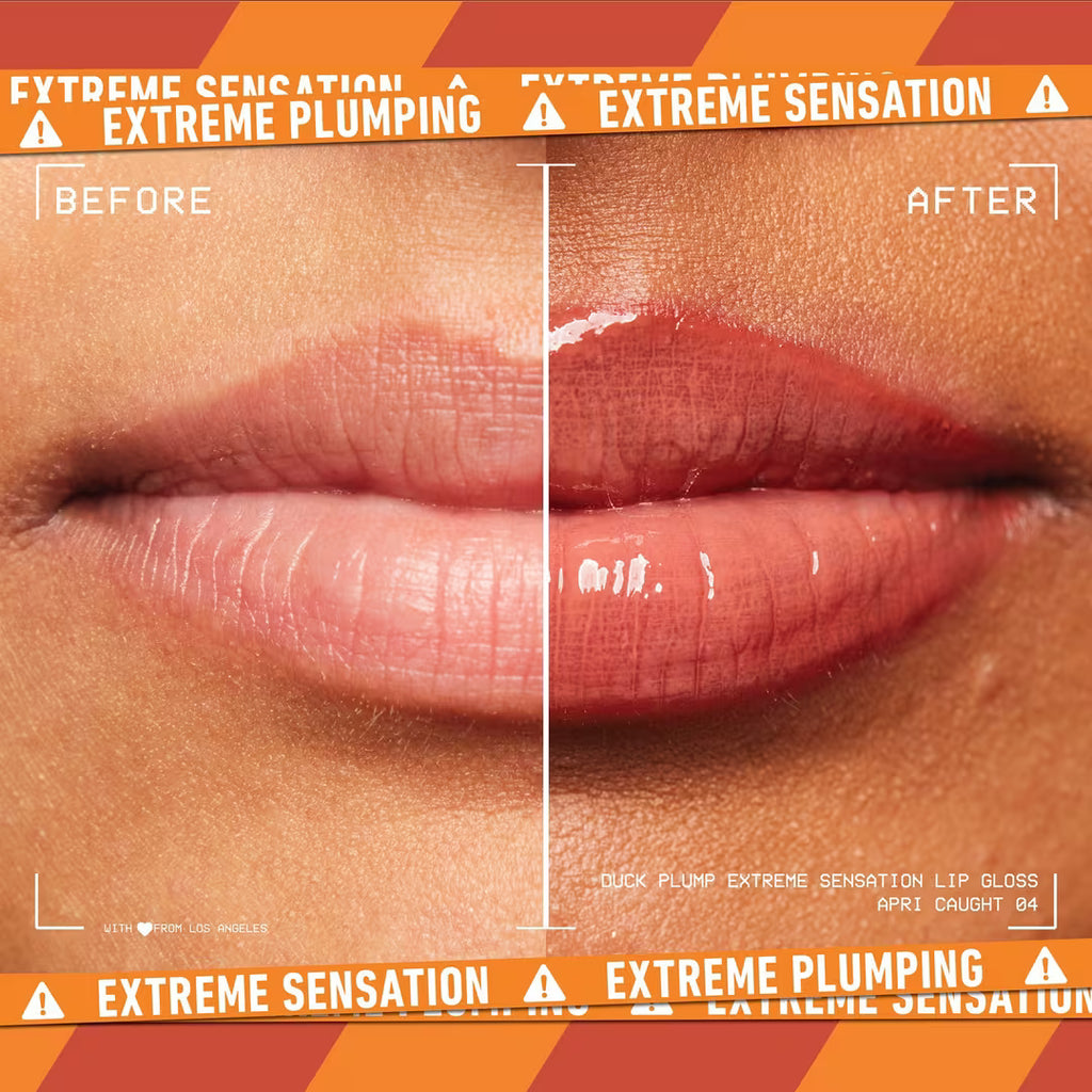 NYX Professional Makeup Duck Plump Lip Plumping Lip Gloss Apri-Caught 6.8mL