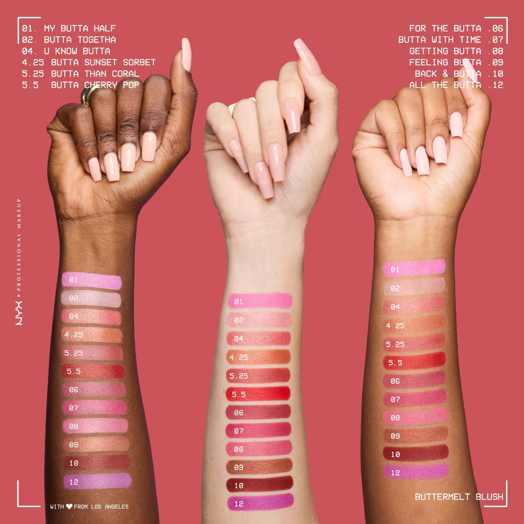 NYX Professional Makeup Buttermelt Blush Butta With Time 5g