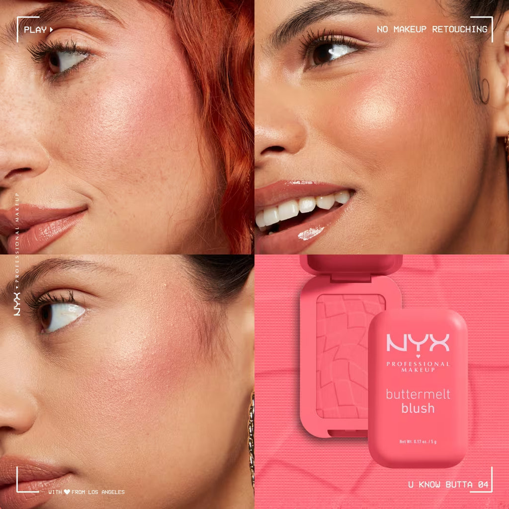 NYX Professional Makeup Buttermelt Blush Butta With Time 5g