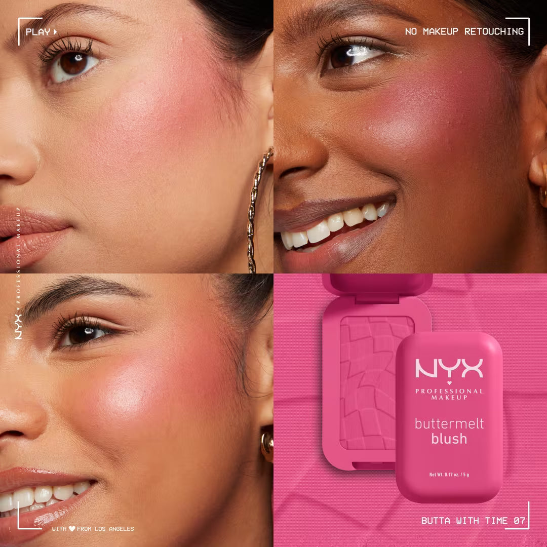 NYX Professional Makeup Buttermelt Blush Butta With Time 5g