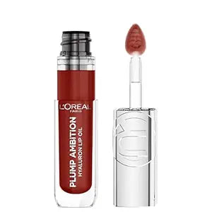 L'Oréal Paris Plump Ambition Hyaluron Lip Oil Wine O'Clock 485