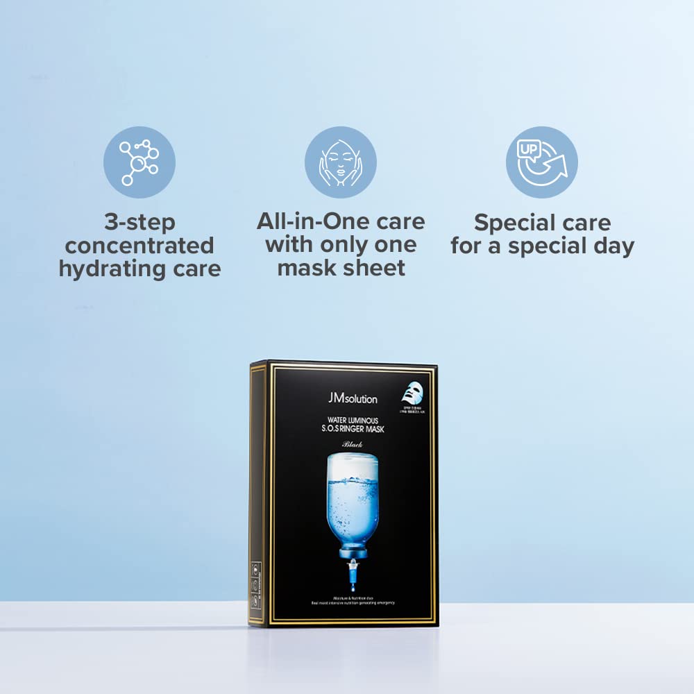 JMsolution - Water Luminous S.O.S Ringer Collagen Mask Set Plus