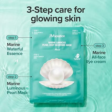 JMsolution - Marine Luminous Pearl Moisture Mask Set Plus