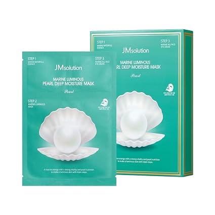 JMsolution - Marine Luminous Pearl Moisture Mask Set Plus