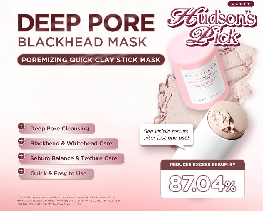 SKIN1004 Madagascar Centella Poremizing Quick Clay Stick Mask 27g