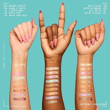 NYX Professional Makeup Buttermelt Highlighter Bright & Butta