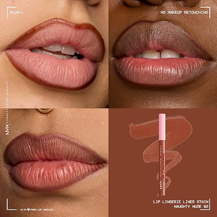 NYX Professional Makeup Lingerie Liner Lip Stain Send Nudes 1mL