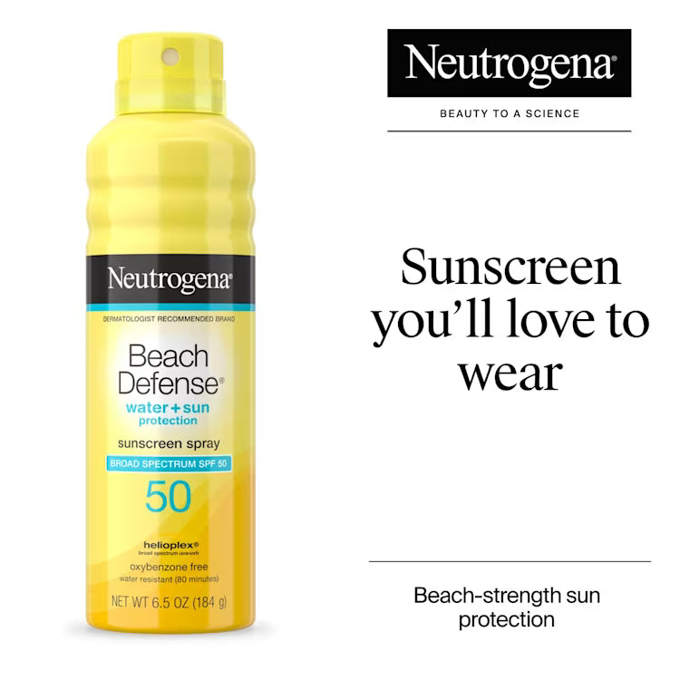 Neutrogena Beach Defence Sunscreen Spray SPF 50 184g