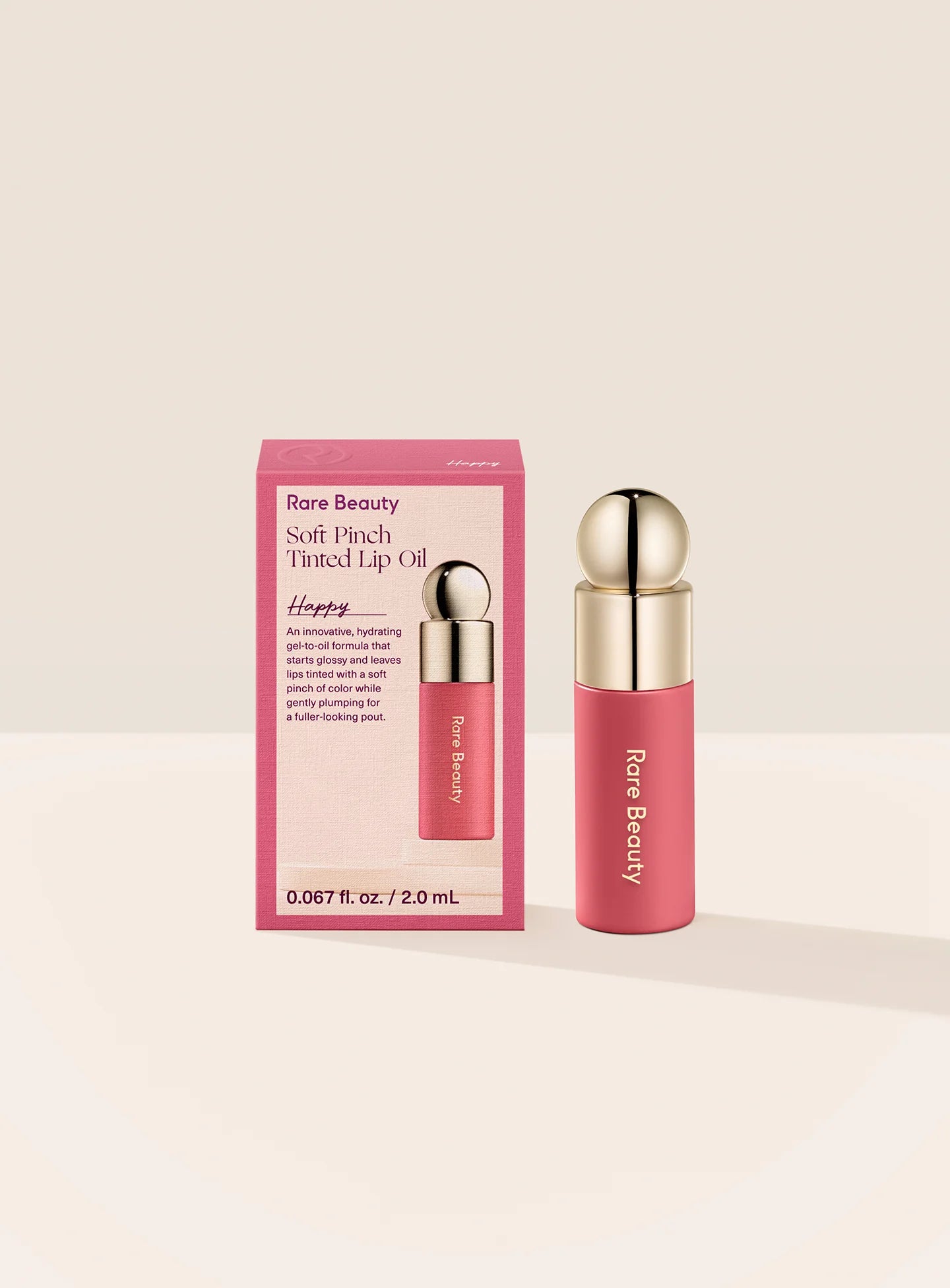 Mini Soft Pinch Tinted Lip Oil - HAPPY