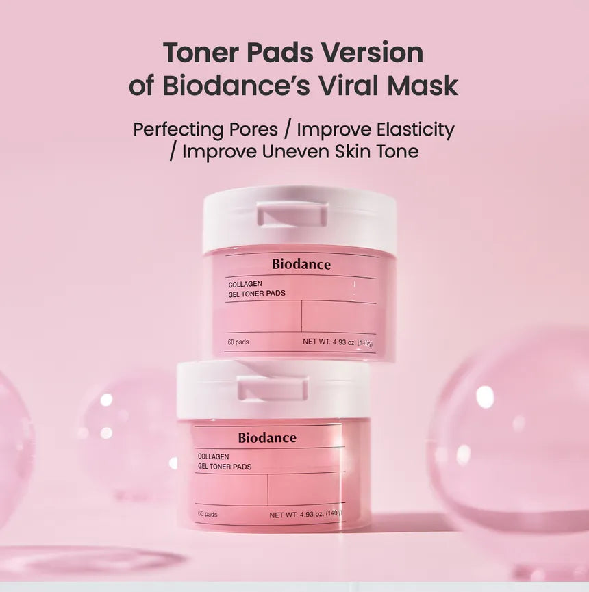 Biodance Collagen Gel Toner Pads 60 Pads