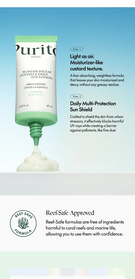 Purito SEOUL Wonder Releaf Centella Daily Sun Lotion [60ml]