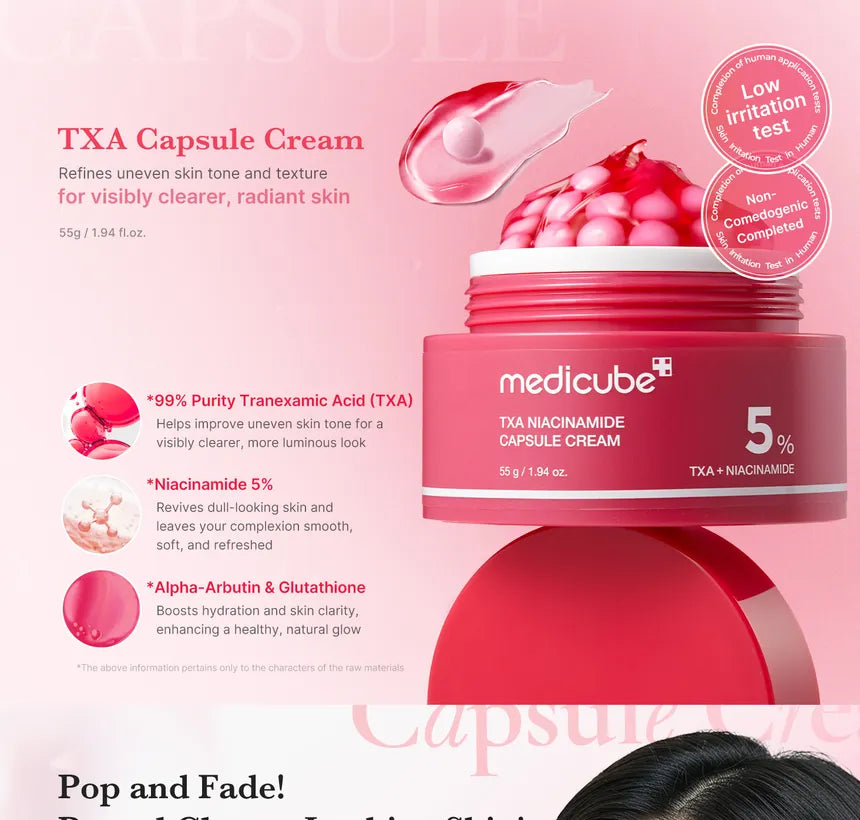 medicube  - txa niacinamide capsule cream