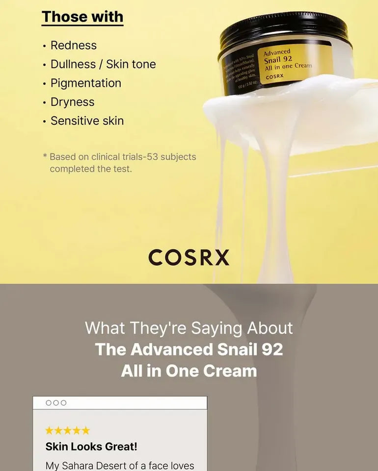 COSRX - Advanced Snail 92 All In One Cream