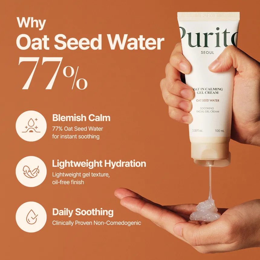 Purito SEOUL Oat-In Calming Gel Cream [100ml]