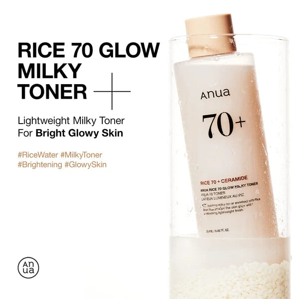 Anua Rice 70 Glow Milky Toner [250ml]