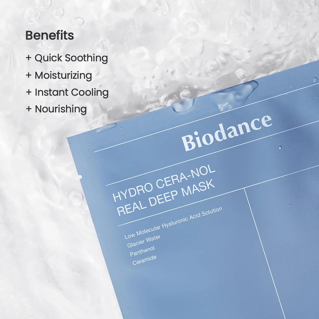 BIODANCE Hydro Cera-nol Real Deep Mask [34g 4ea]